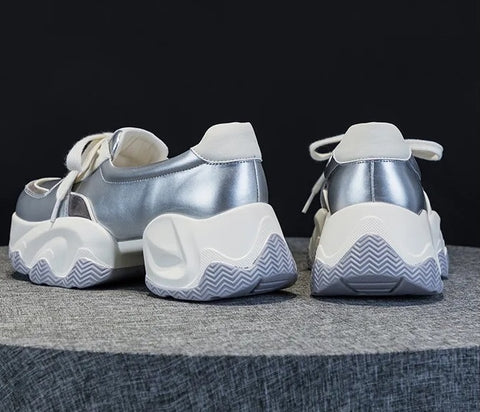 New Fashion Thick Sole Sneaker Shoes CODE: KAR4009