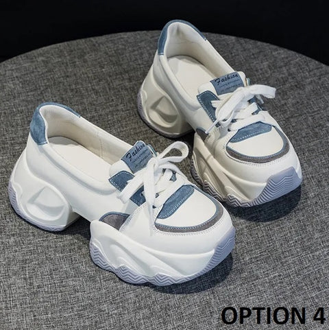 New Fashion Thick Sole Sneaker Shoes CODE: KAR4009