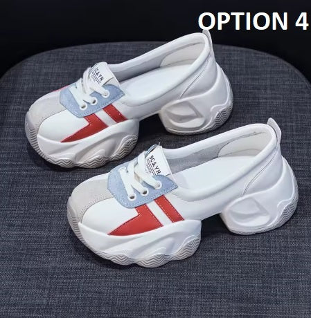 New Fashion Thick Sole Sneaker Shoes CODE: KAR4009