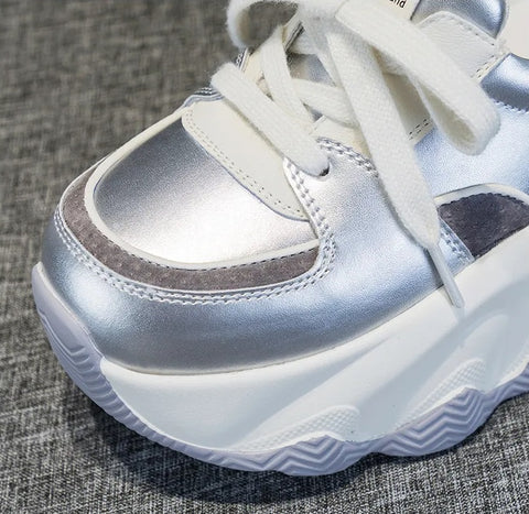 New Fashion Thick Sole Sneaker Shoes CODE: KAR4009