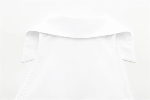 New Patchwork Halter Sleeveless Shirt Office Lady With Belt Slim Short Blouse Top CODE: KAR4706