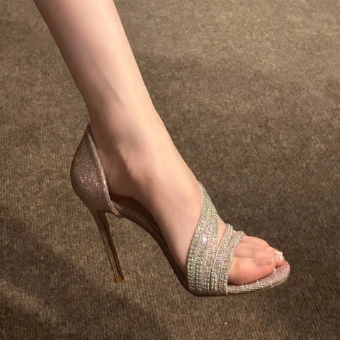 New Sexy Sequined Luxury High Heels CODE: KAR5271