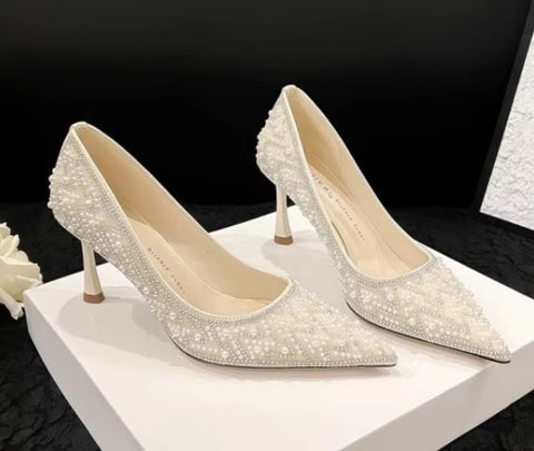 New Sequins Rhinestone High Heels CODE: KAR5273