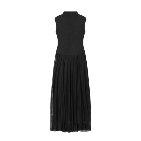 new chic French elegant back zip sleeveless vest dress CODE: KAR5276