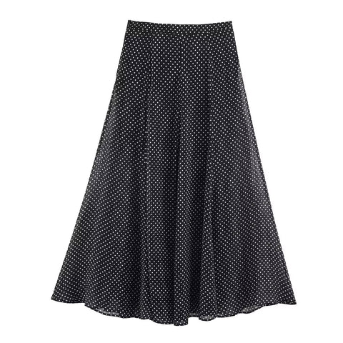 New Polka Dot  Skirt Set CODE: KAR5278