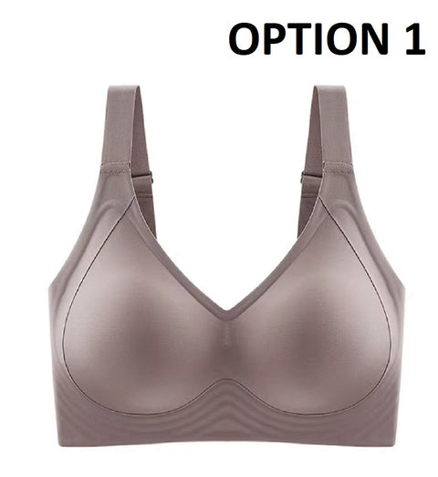 New seamless Plus Size Thin Cup Wireless Bralette Push UP Bra CODE: KAR5291