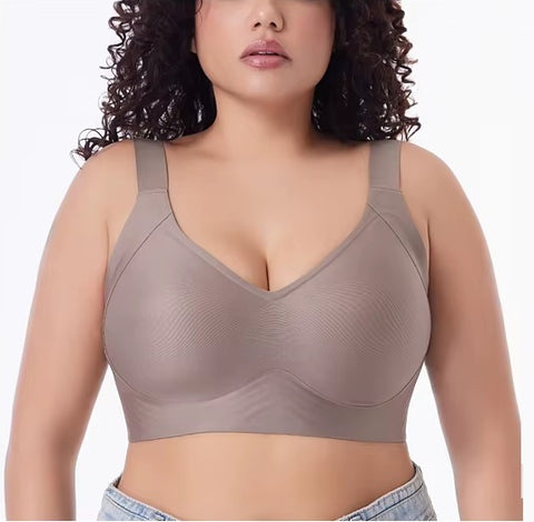 New seamless Plus Size Thin Cup Wireless Bralette Push UP Bra CODE: KAR5291