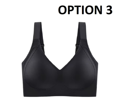 New seamless Plus Size Thin Cup Wireless Bralette Push UP Bra CODE: KAR5291