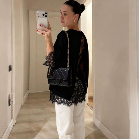 Summer O-Neck Short Sleeve Loose Solid Pullover Top CODE: KAR5350