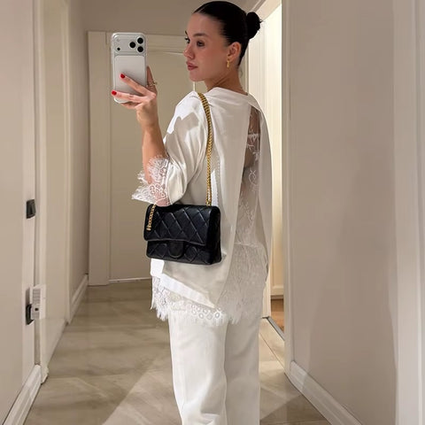 Summer O-Neck Short Sleeve Loose Solid Pullover Top CODE: KAR5350