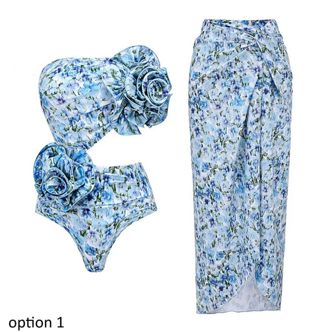 New Sexy High Waist Swimwear Set CODE: KAR3877