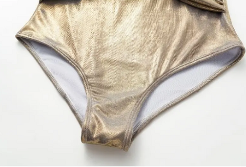 New Shine One Piece Swimsuit And Skirt CODE: KAR3880