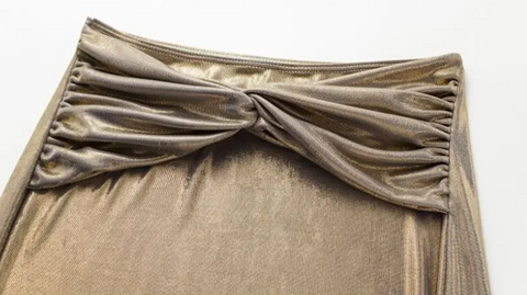 New Shine One Piece Swimsuit And Skirt CODE: KAR3880