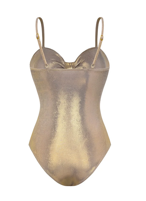 New Shine One Piece Swimsuit And Skirt CODE: KAR3880