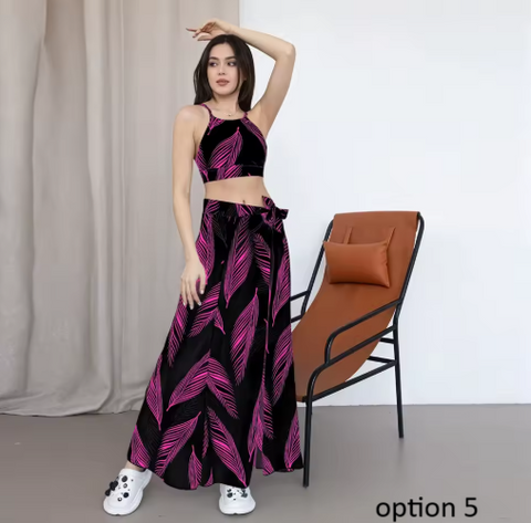 New Sexy Leaf Design Two-Piece Swimsuit Set CODE: KAR3894