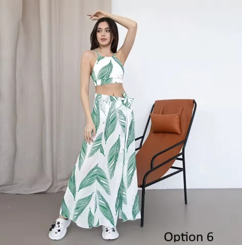 New Sexy Leaf Design Two-Piece Swimsuit Set CODE: KAR3894