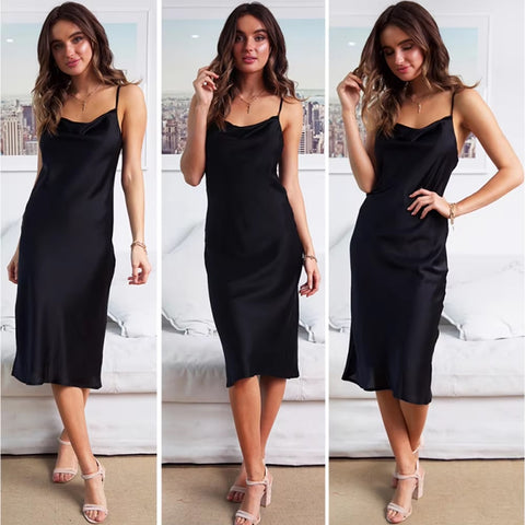 Polka dot Summer fashion sling dress CODE: mon1238