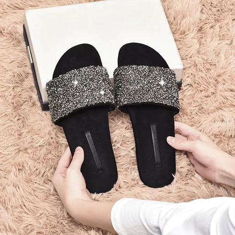 sequin flip-flops non-slip Flats CODE: mon1322