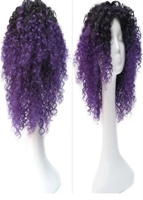 short curly hair hood Fiber Wire Wig CODE: mon1408