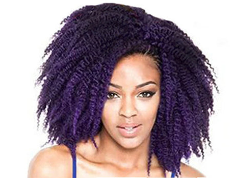 Kinky Curly twisted Wig CODE: mon1450