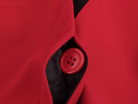 autumn new casual sleeveless split design with belt and vest pant set CODE: READY1355