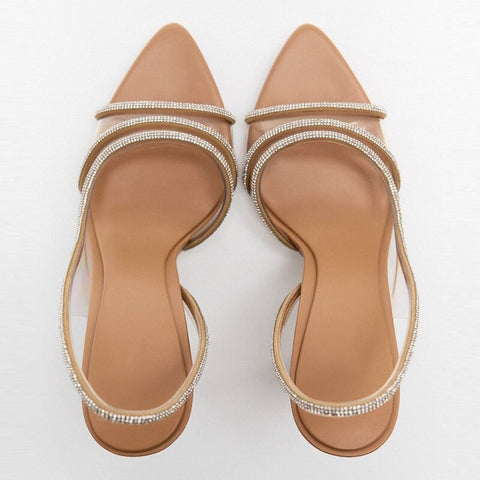 New Fashion Stiletto Slingback Peep toe High heel Sandal SIZE: 36 CODE: READY1359