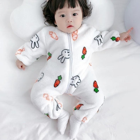 New Long Sleeve Toddler Jumpsuits Warm Cozy Zipper Baby CODE: READY1586