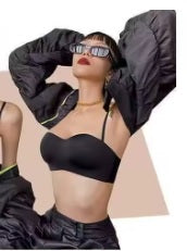 New non-slip non-marking bandeau big breasts show wrap bra CODE: READY1590