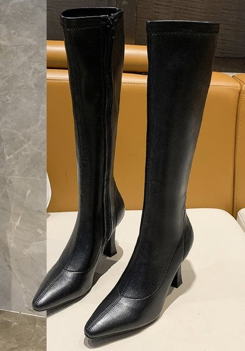 New ankle with thin heel and pointed toe boot SIZE:38 CODE: READY1669