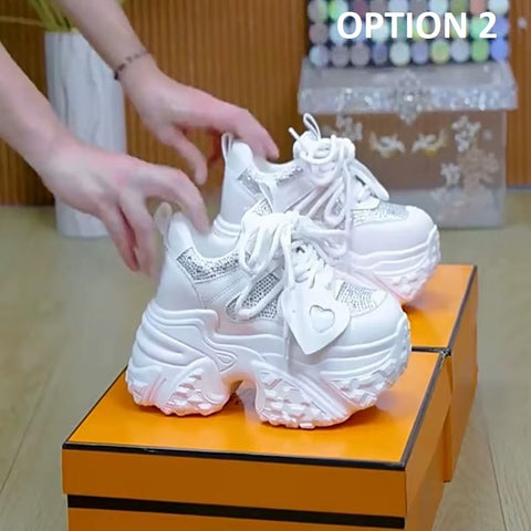Fashion Designer Luxury Crystal Casual Shoes SIZE: 35,38 CODE: READY1790