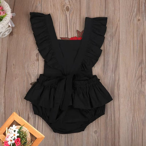 Summer New Newborn Toddler Kids Sleeveless Floral Bodysuit CODE: RSH004