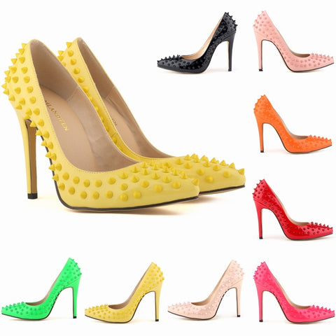 Pointed Rivet Shoes CODE : MON968