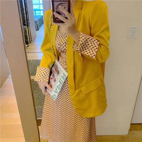 New  High Street 2 Piece Dress For Office Loose Large Size Dress Suits CODE: KAR1000