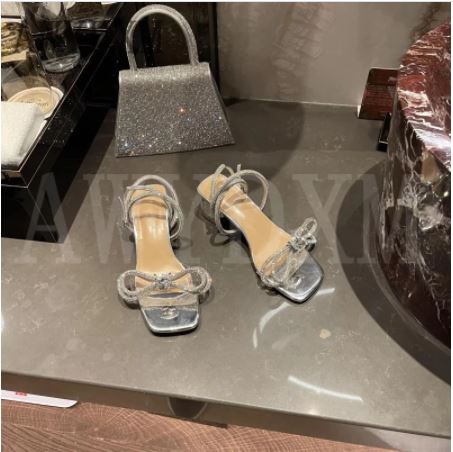 Sexy Pumps Buckle Square heels Party Wedding Dress Sandals CODE: KAR1027
