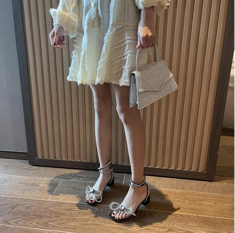 Sexy Pumps Buckle Square heels Party Wedding Dress Sandals CODE: KAR1027