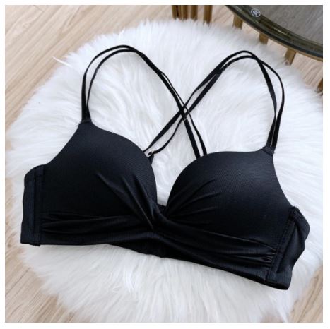 Fashion Bra Padded Bralette Cross Back Sexy Wireless Lingerie CODE: KAR1046