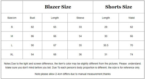 Two-piece  Single Breasted Striped Casual  Shorts Elegant Office Blazer Sets CODE: KAR1055