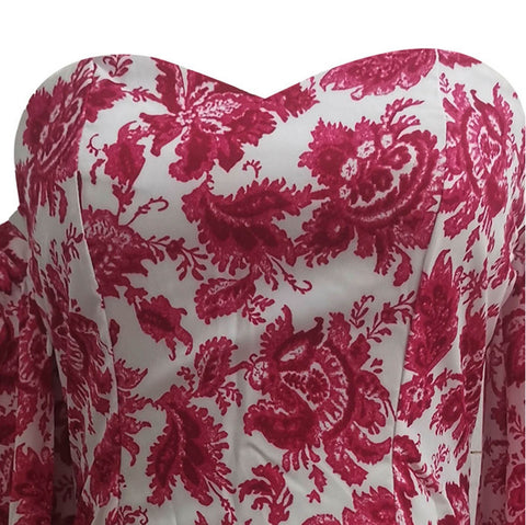 Printed Lantern Sleeve Chiffon Clothing Breast Wrap Sexy Crop Top CODE: KAR1065