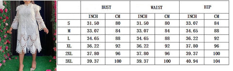 White Cut Out Cover Flying Sleeves Wavy Hollow Out Elegant Sexy Cute Spring Ruffle Dress CODE: KAR1069