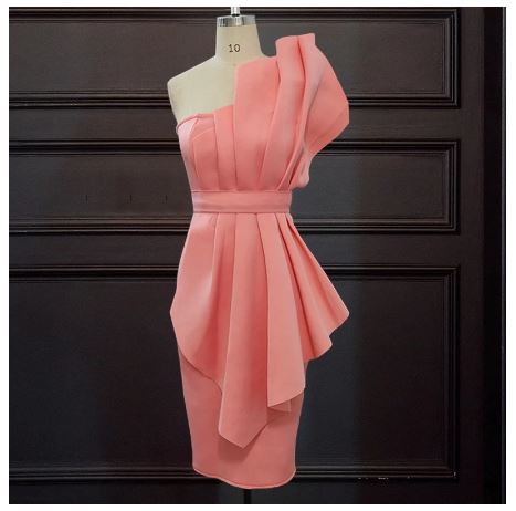 Bodycon Off Shoulder Backless Evening Party Sexy Tube Top Dress CODE: KAR1082