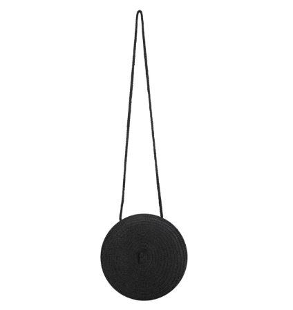 New Round  Small Beach Travel Shoulder Casual style Retro Cross Body Bag CODE: KAR1092