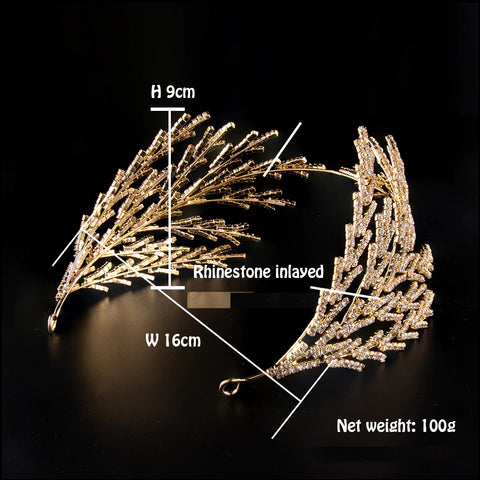 Rhinestone Fairy Tiaras Crowns for Party Bride Headband CODE: KAR1099