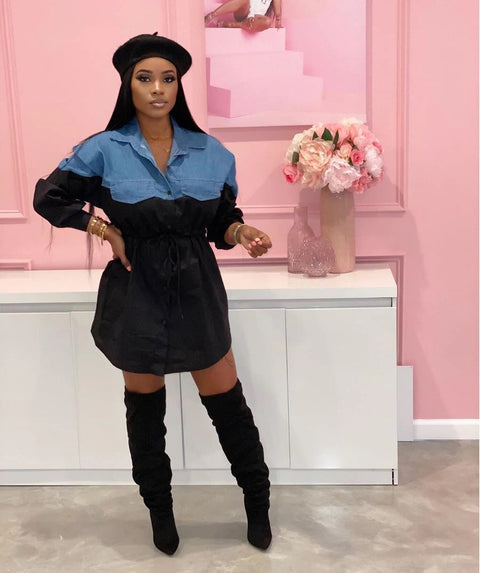 Strap Patchwork Party Beach Night Club Elegant Street Wear Loose Bandage Mini Dress CODE: KAR1103