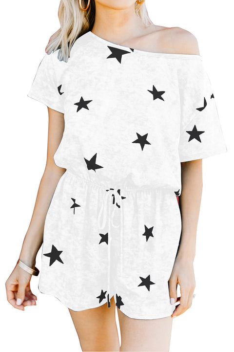 New Sexy Tie-dye Pajamas Printed Cotton Jumpsuit CODE: KAR1110