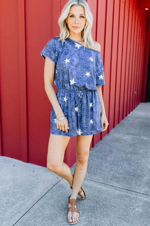 New Sexy Tie-dye Pajamas Printed Cotton Jumpsuit CODE: KAR1110