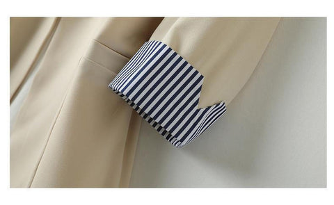 New autumn style slim drape thin temperament large size suit CODE: KAR1144