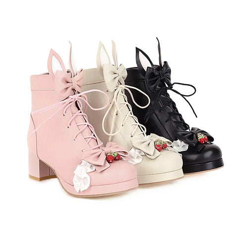 New Halloween Costumes Anime Cosplay Steampunk Ankle Boots CODE: KAR1150