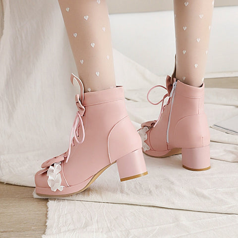 New Halloween Costumes Anime Cosplay Steampunk Ankle Boots CODE: KAR1150