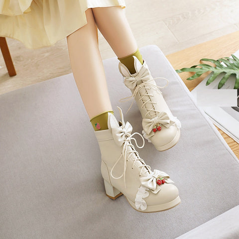 New Halloween Costumes Anime Cosplay Steampunk Ankle Boots CODE: KAR1150