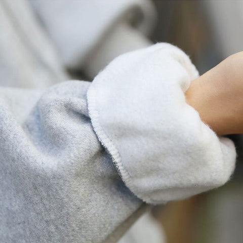 Zip Up Oversized Kangaroo Pocket Solid Plain Hoodie CODE: KAR1156